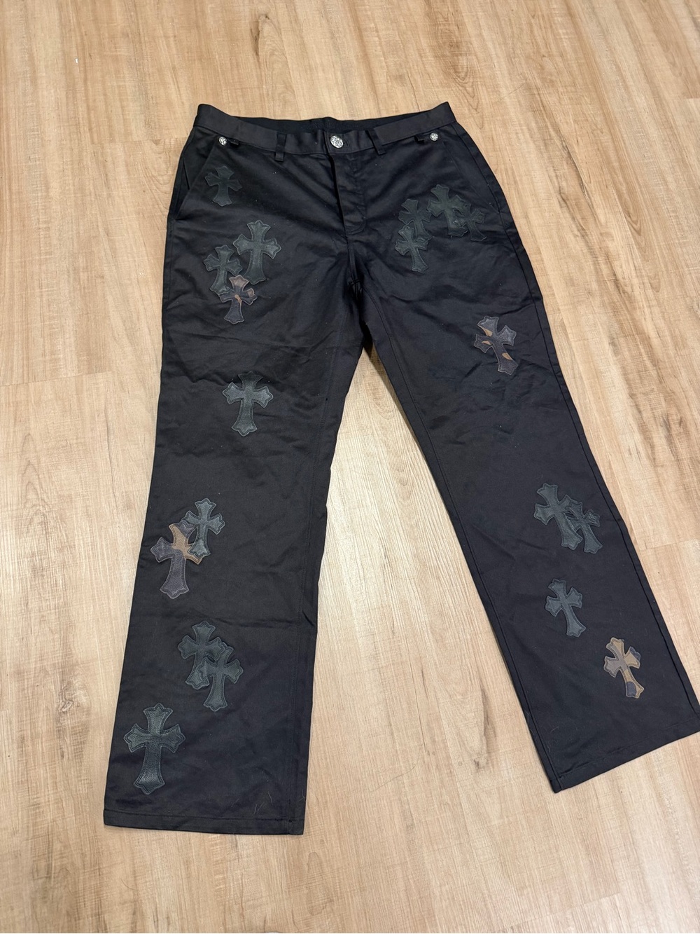 Chrome heart pants